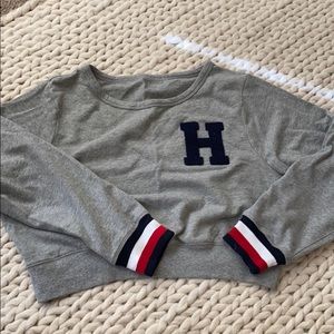 Tommy Hilfiger x Gigi hadid crop sweatshirt